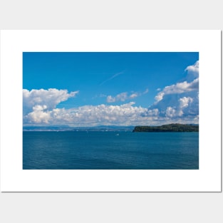 Coastline near Piran in Slovenia Posters and Art